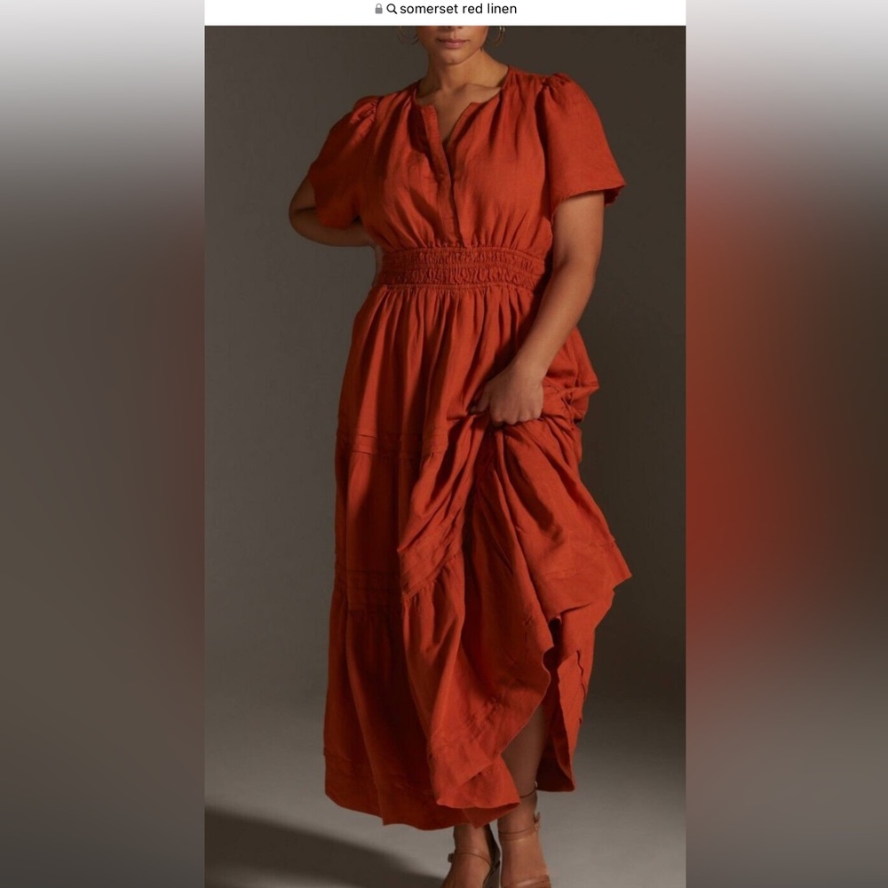Anthropologie Somerset Maxi Dress